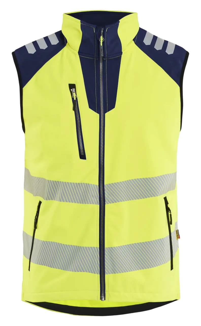 Gilet Softshell Haute-Visibilité