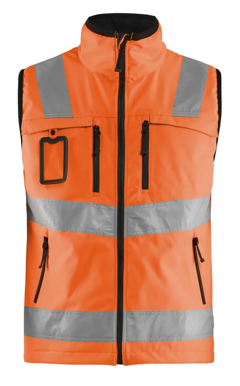 Gilet Softshell haute-visibilité