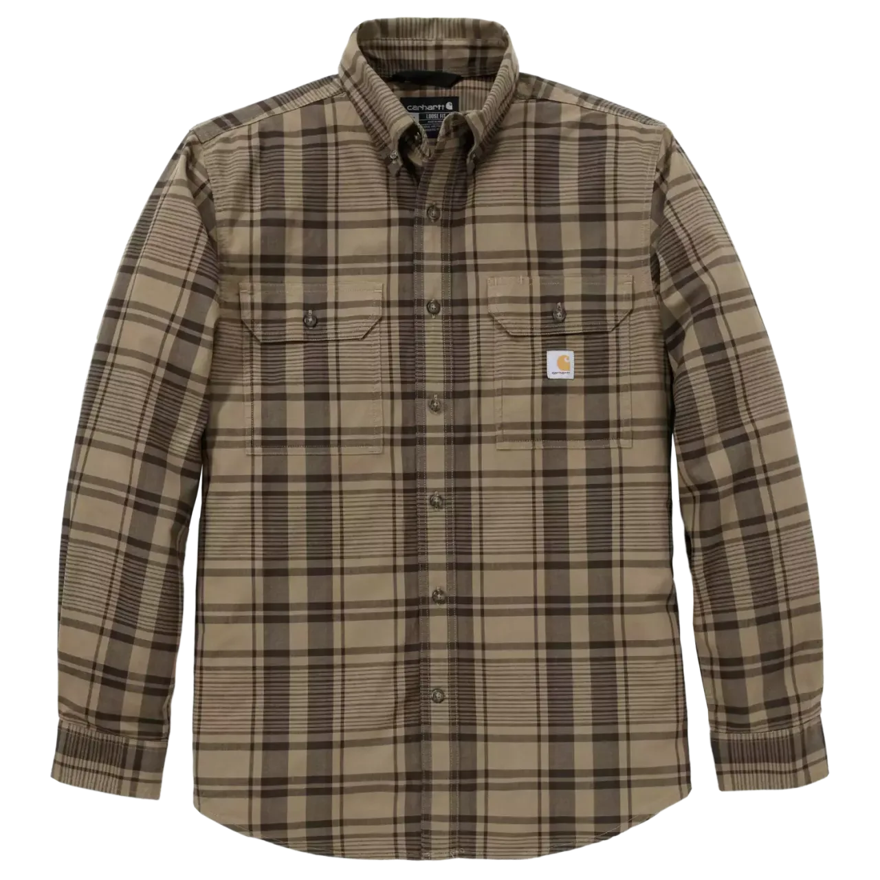 Fort Loose LS Plaid Shirt
