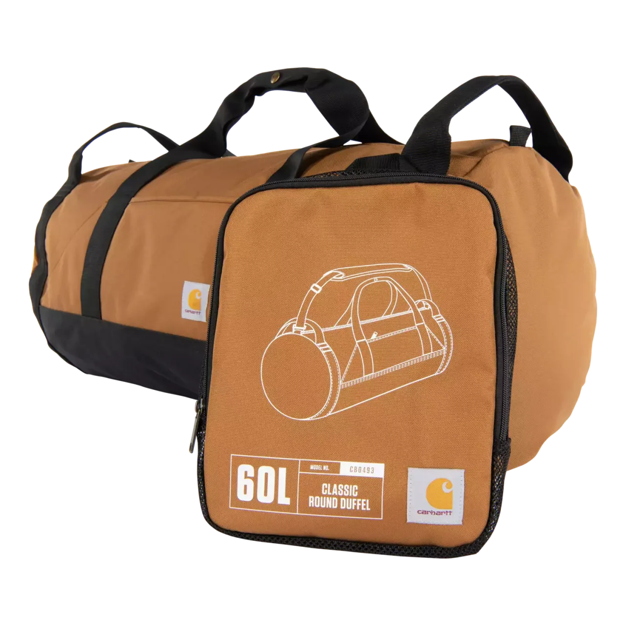 60 L Classic Round Duffel
