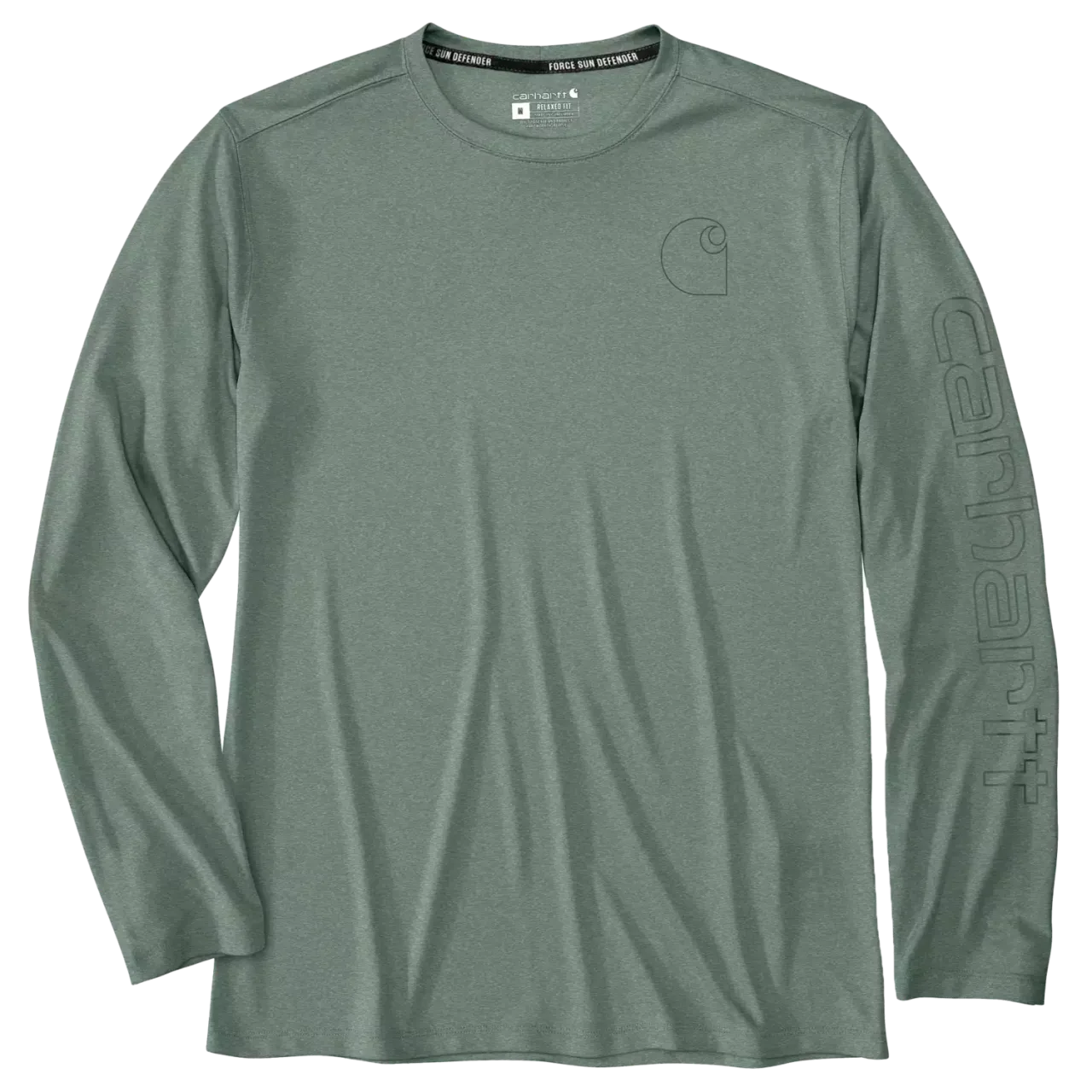 Carhartt Force Sun Defender™ Relaxed LS Logo T-Shirt