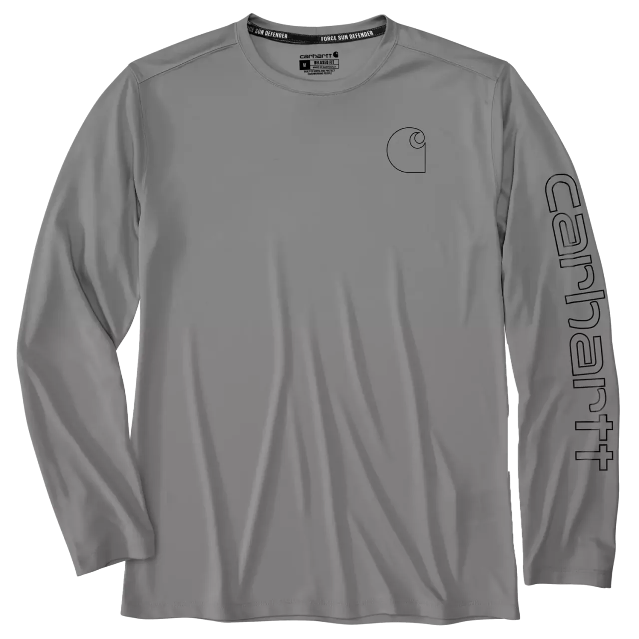 Carhartt Force Sun Defender™ Relaxed LS Logo T-Shirt