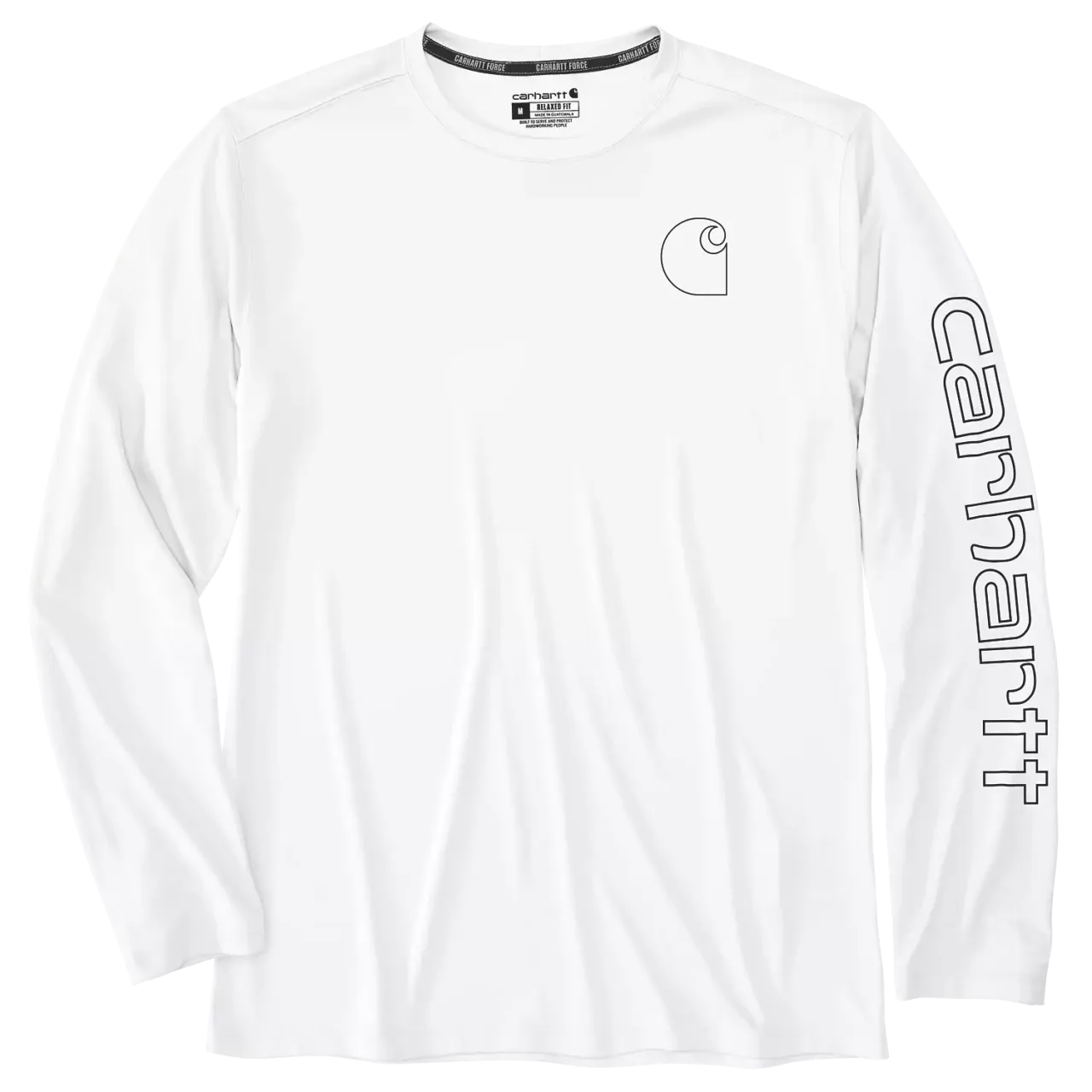Carhartt Force Sun Defender™ Relaxed LS Logo T-Shirt