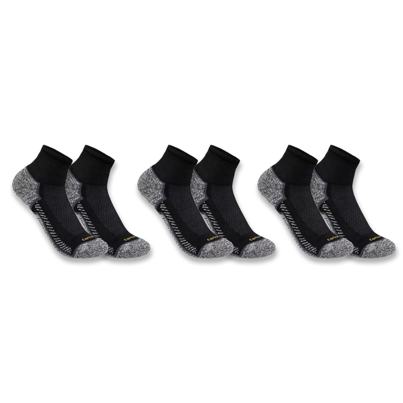 Carhartt Force™ Midweight Quarter Sock 3 Pair