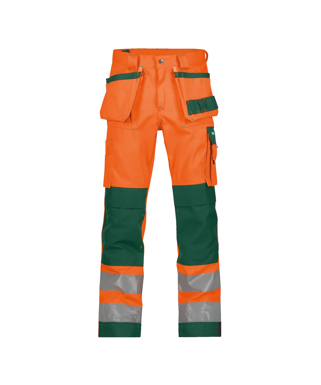 Glasgow-Pantalon haute visibilité multipoches avec poches genoux