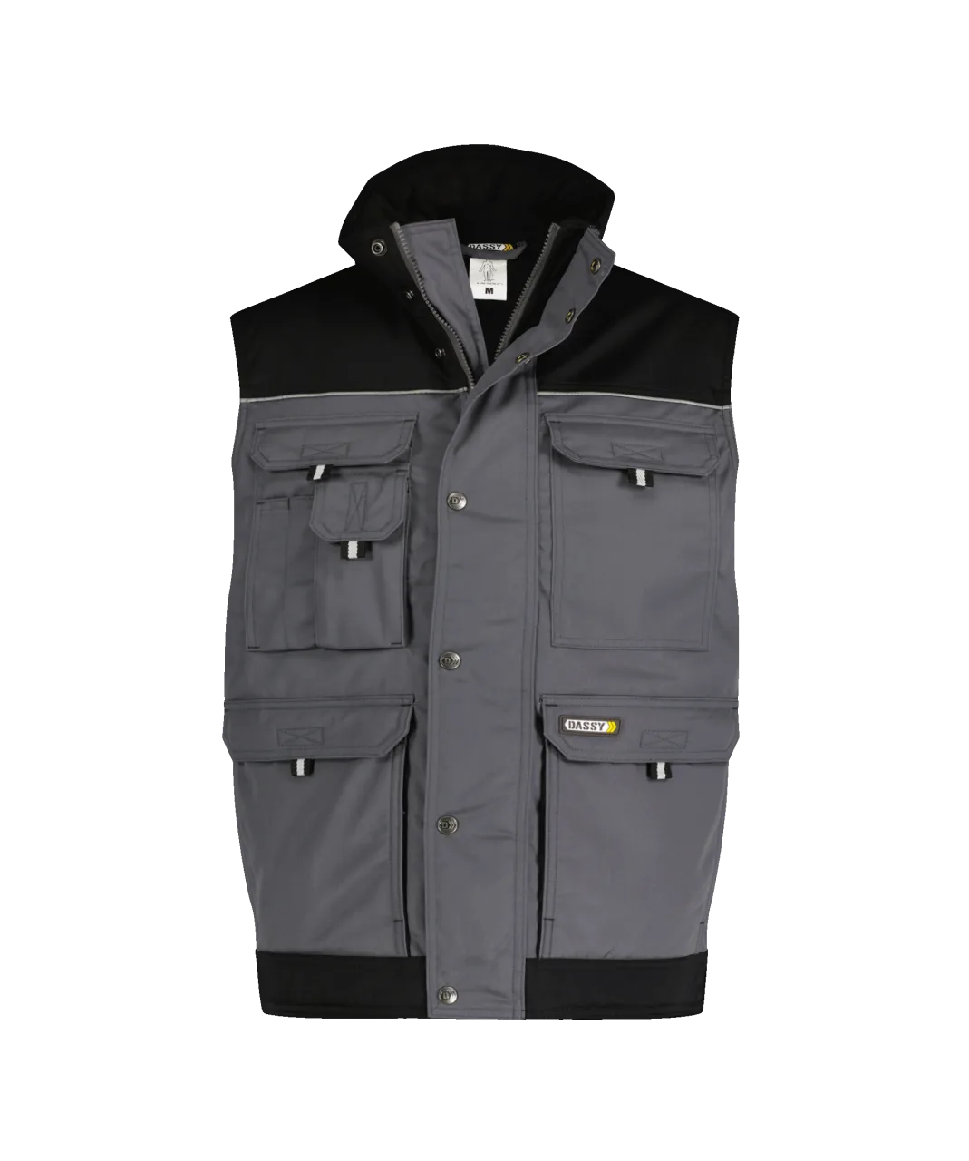 Hulst-Gilet hiver bicolore