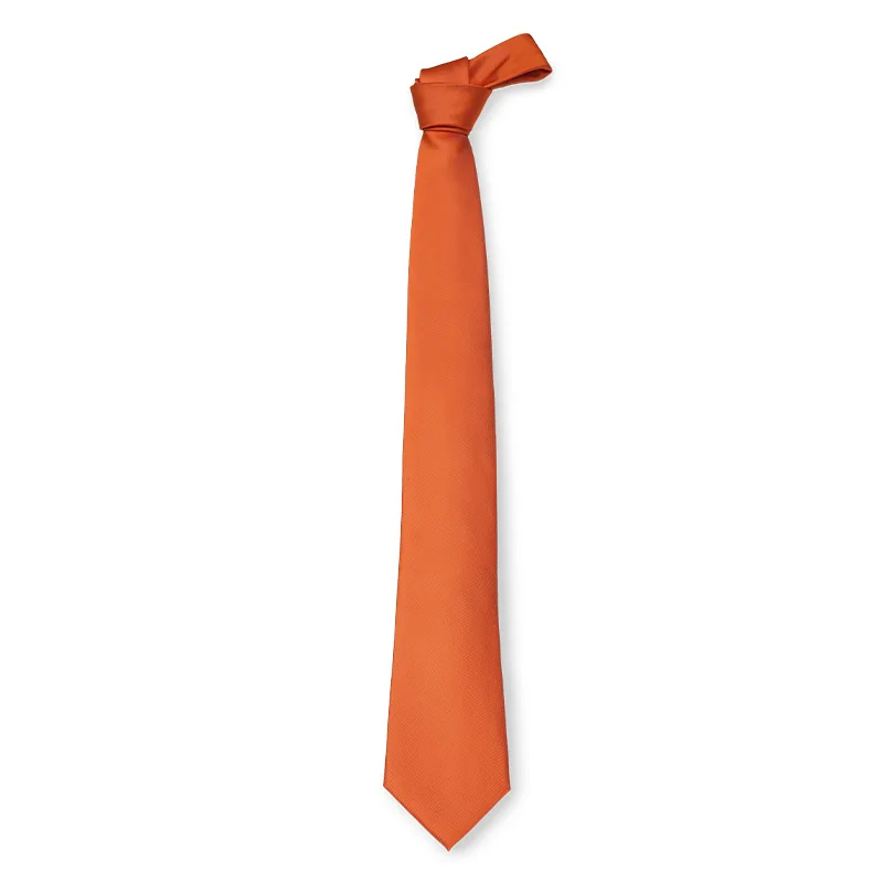 PLAIN-COLOURED TIE