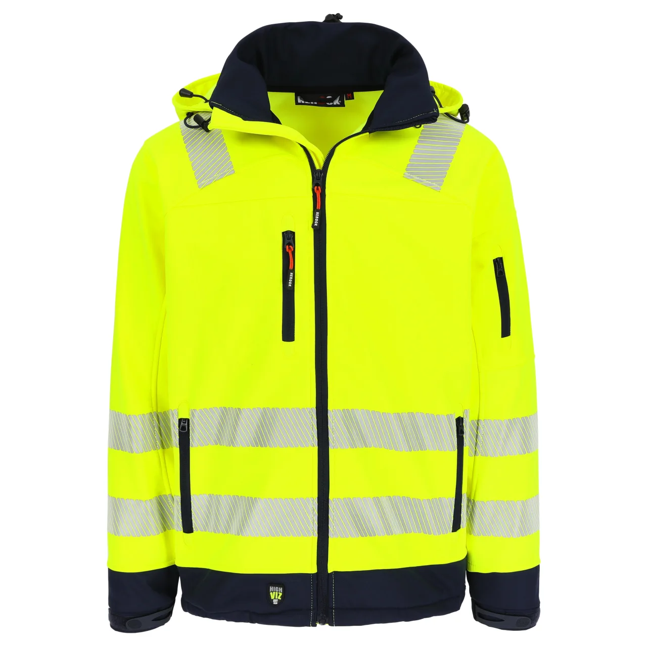 GREGOR HIGH VIZ SOFTSHELL JACKET