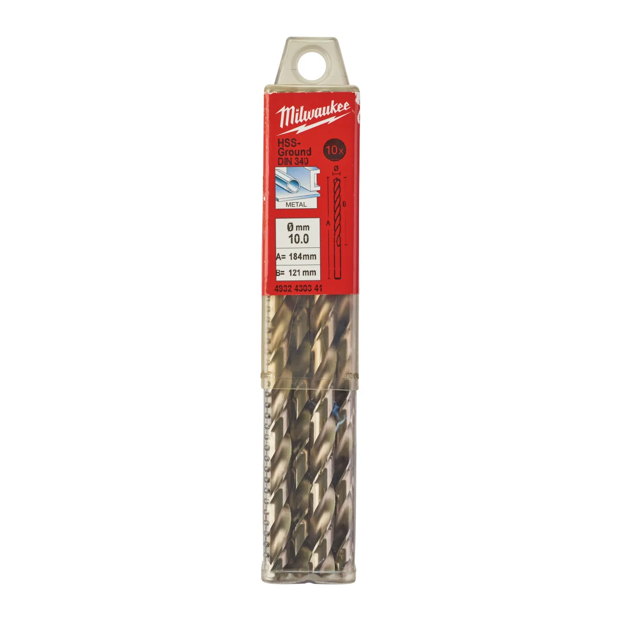 HSS-Ground Drills Long / DIN340 / 5 and 10 pack
