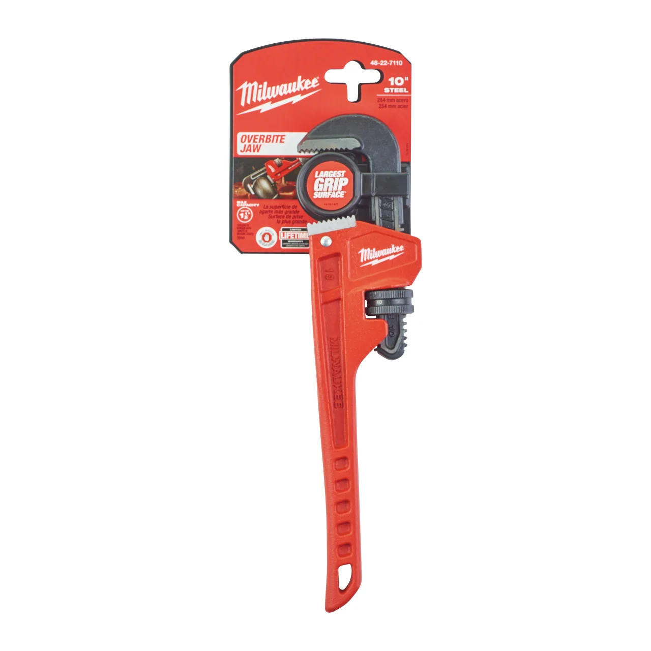 Clé serre-tube acier 250 mm Pipe wrenches