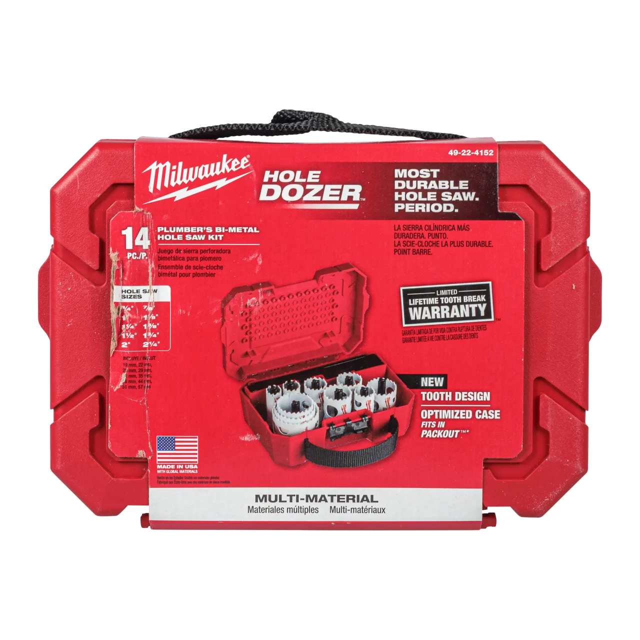 Coffret 14 pièces Hole Dozer Holesaw - sets