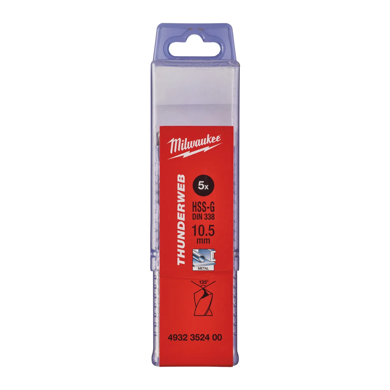 HSS-Ground Thunderweb DIN338 Drill bits