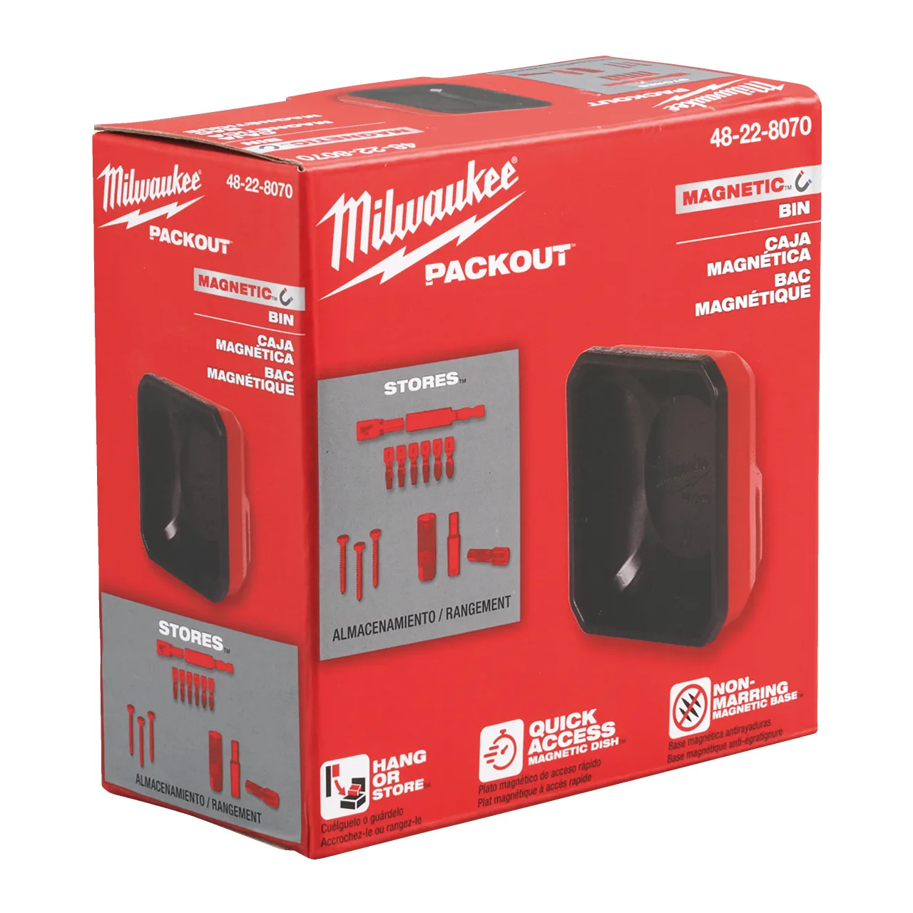 PACKOUT™ BAC MAGNÉTIQUE 10X10CM Packout Magnetic Bin 10 x 10 cm
