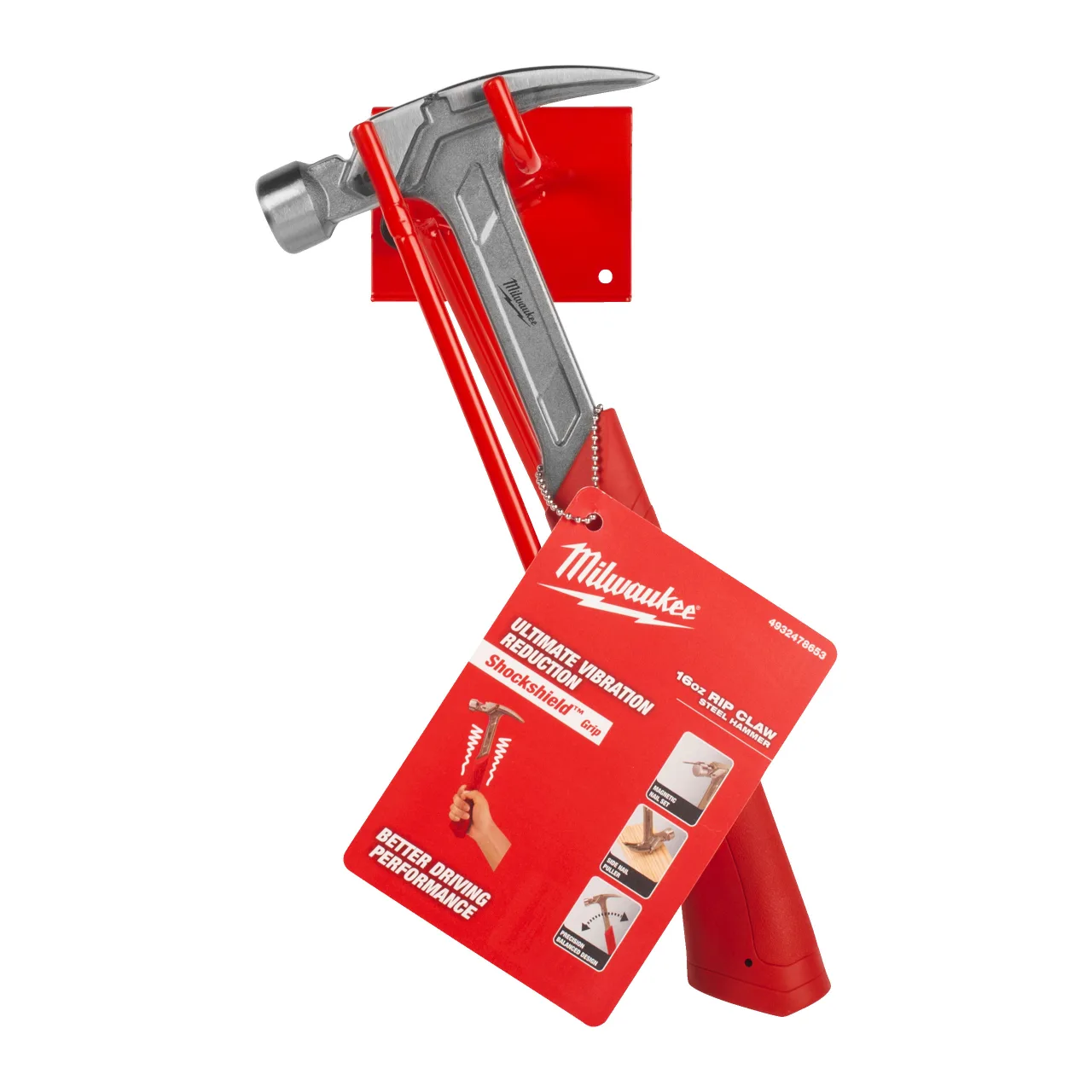 Marteau arrache-clous en acier 450 g Steel RIP Claw Hammer
