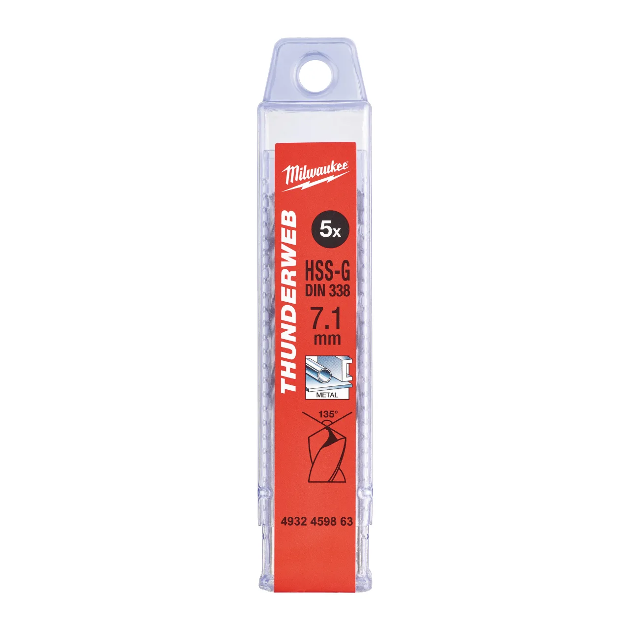HSS-Ground Thunderweb DIN338 Drill bits