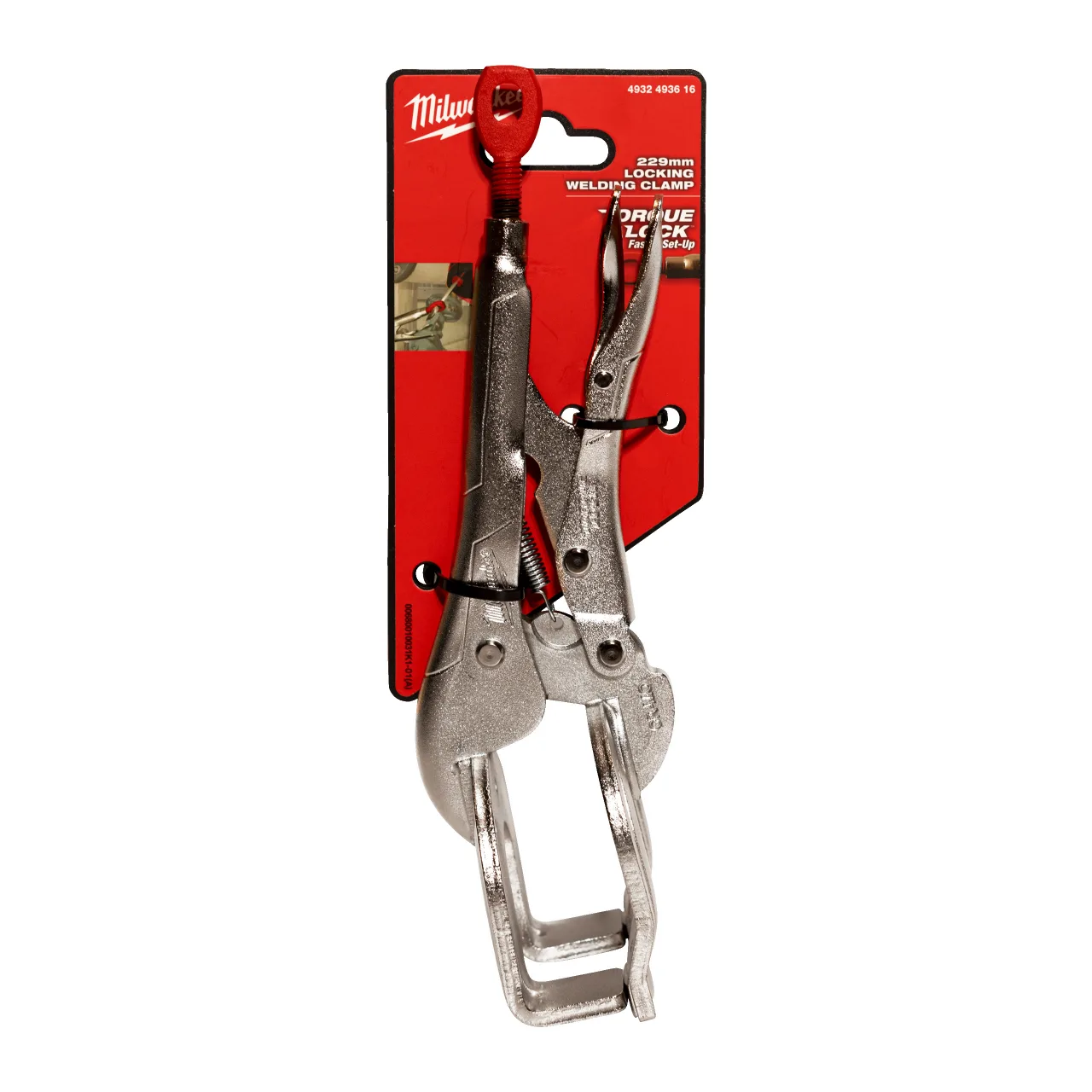 PINCE ÉTAU TORQUE LOCK™ À SOUDER 229mm TORQUE LOCK™ locking welder's clamp