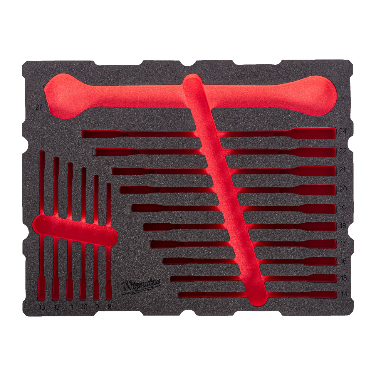 MAX BITE Combination Spanner Set Packout Foam Insert