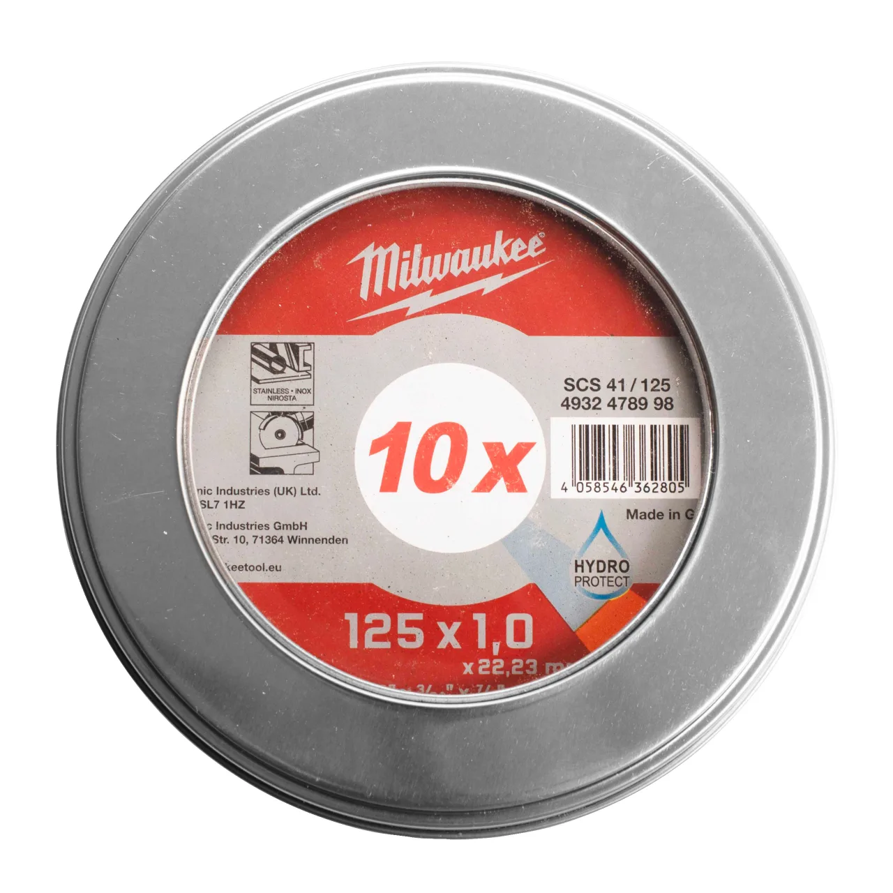 SCS 41 / 125 Thin Metal Cutting Discs PRO+
