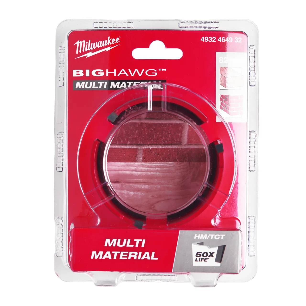Scie cloche BIG HAWG TCT 82 mm - 1pc Big Hawg Multi Material