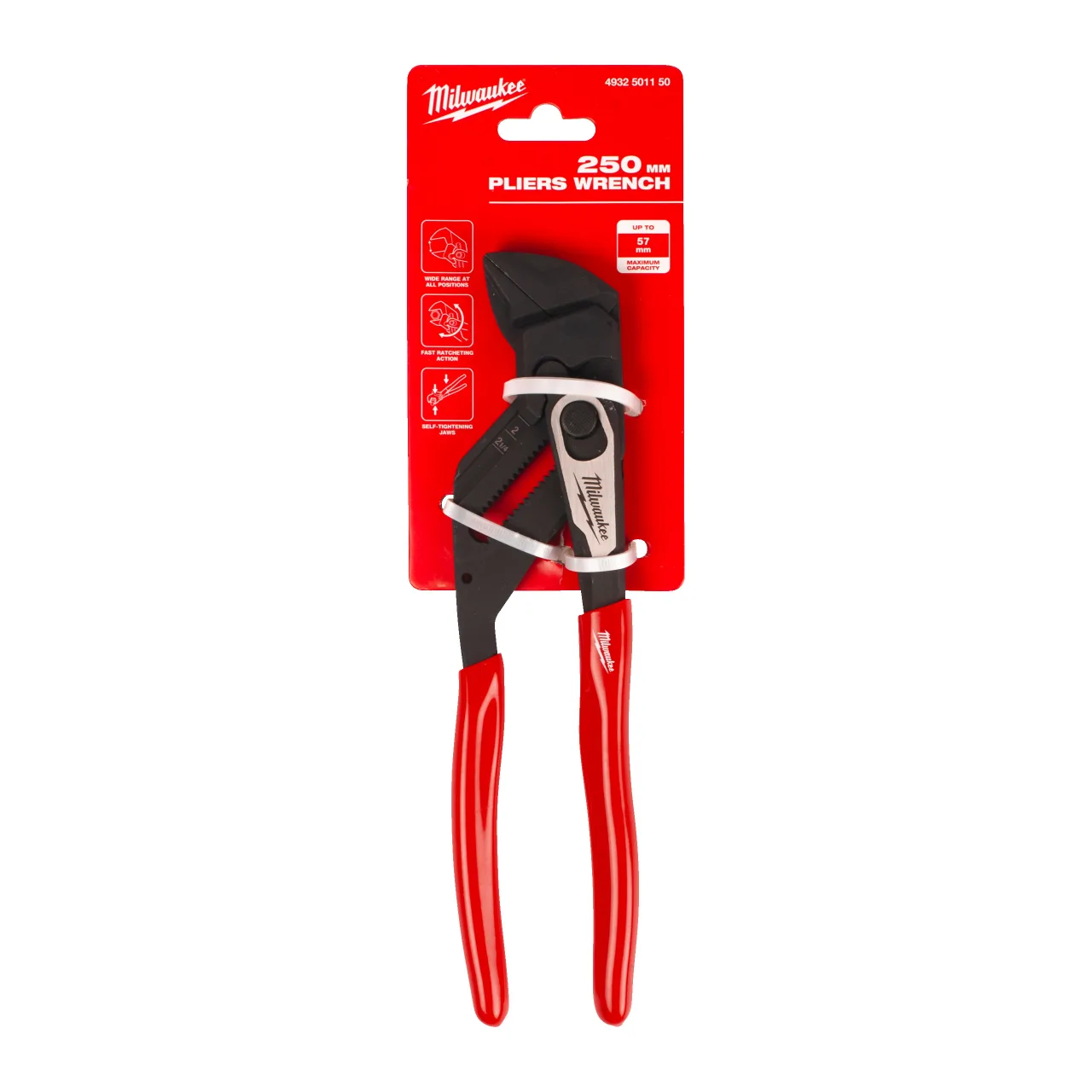 PINCE CLÉ MÂCHOIRES LISSES 250 MM Pliers Wrenches