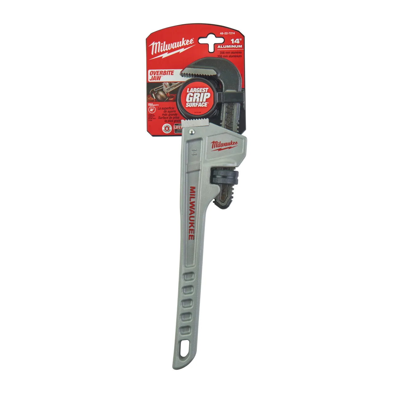 Clé serre-tube aluminium 350 mm Pipe wrenches