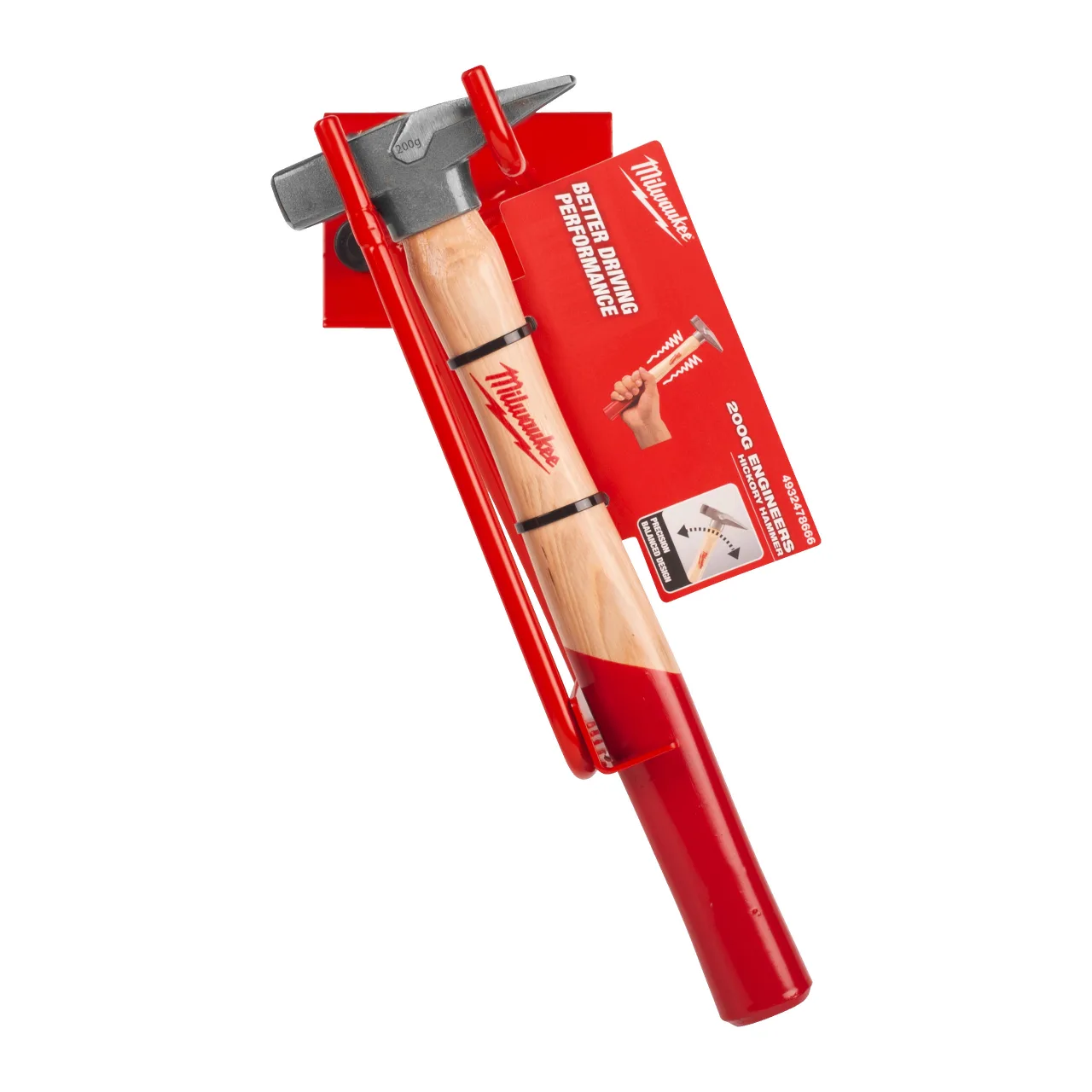 Marteau de serrurier manche bois 200g Engineers Hammer