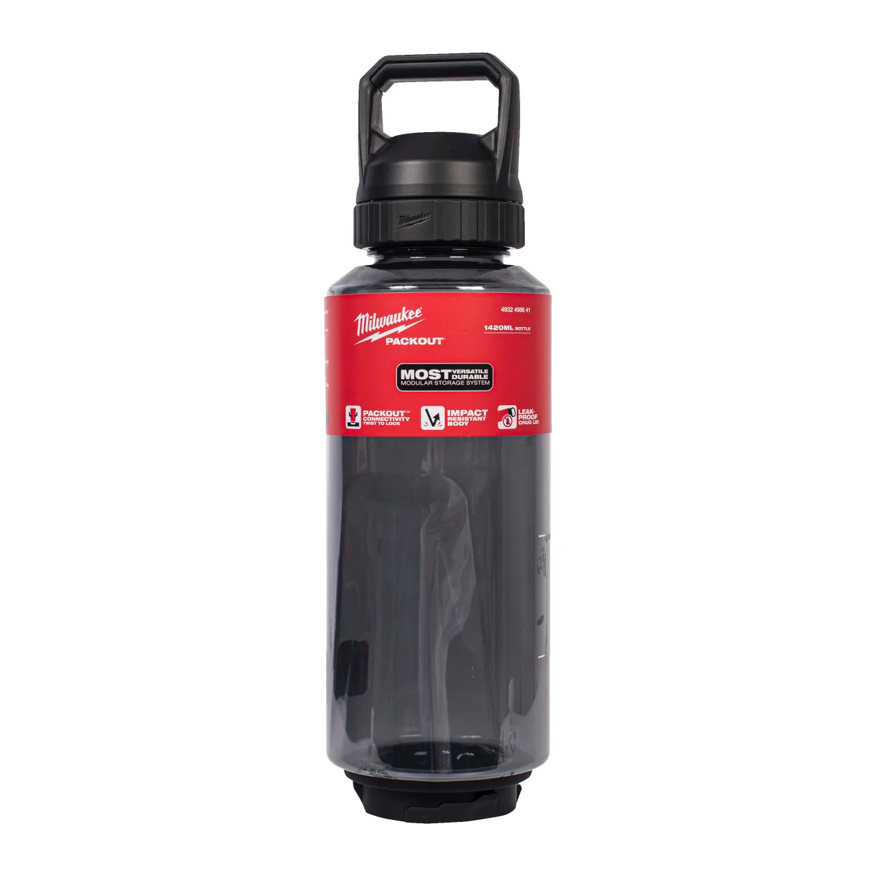 BOUTEILLE PLASTIQUE NOIR PACKOUT™ 1420 ML Packout Plastic Bottles