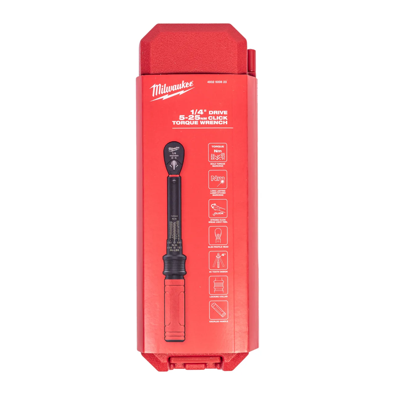 Clé dynamométrique à déclenchement 1/4" – 5-25 Nm 1/4in Drive Click Torque Wrench