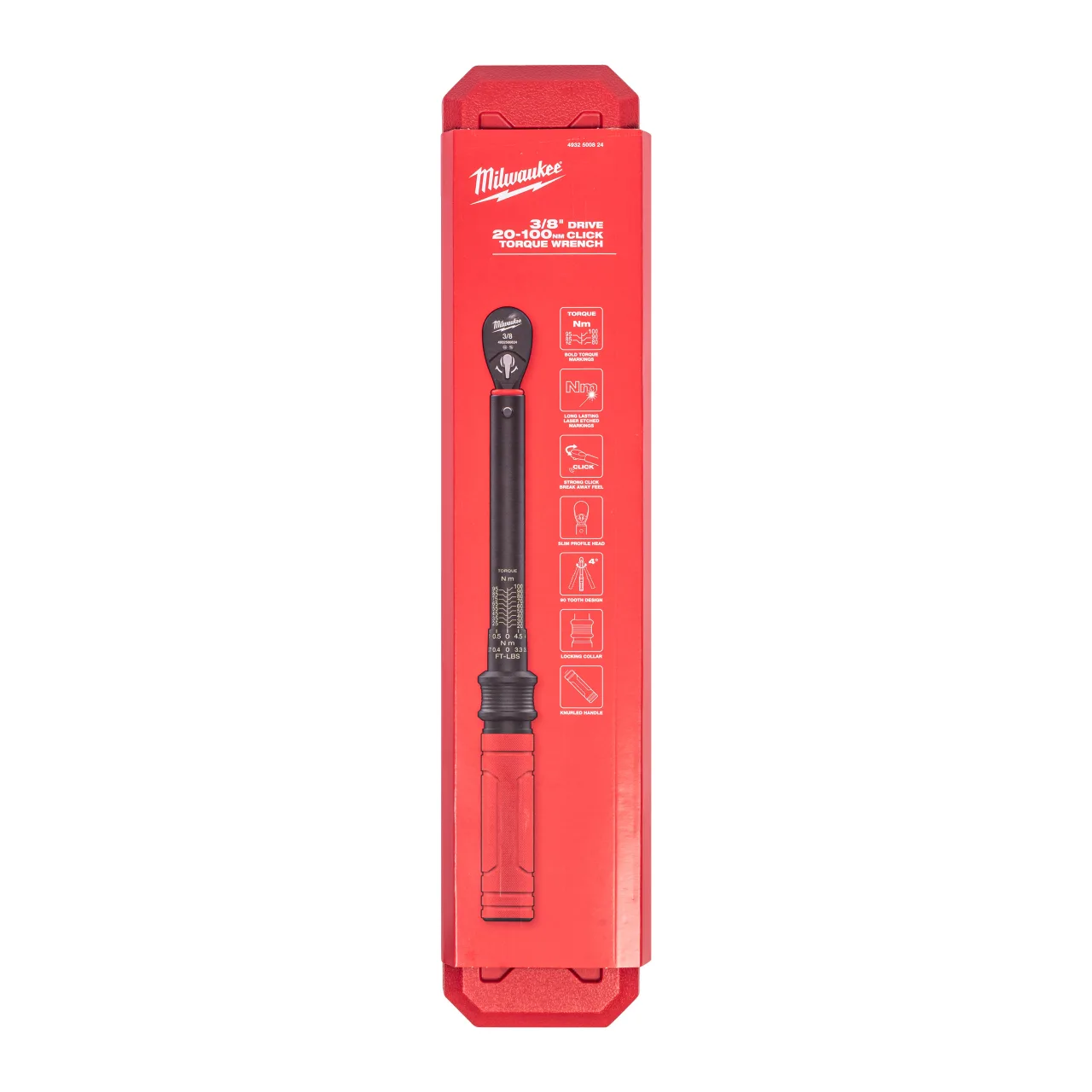 Clé dynamométrique à déclenchement 3/8" – 20-100 Nm 3/8in Drive Click Torque Wrench