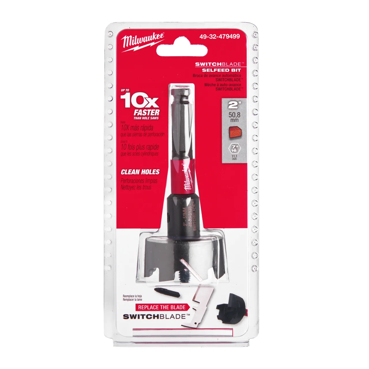 Impact Rated Switchblade™ Selfeed Drill Bits
