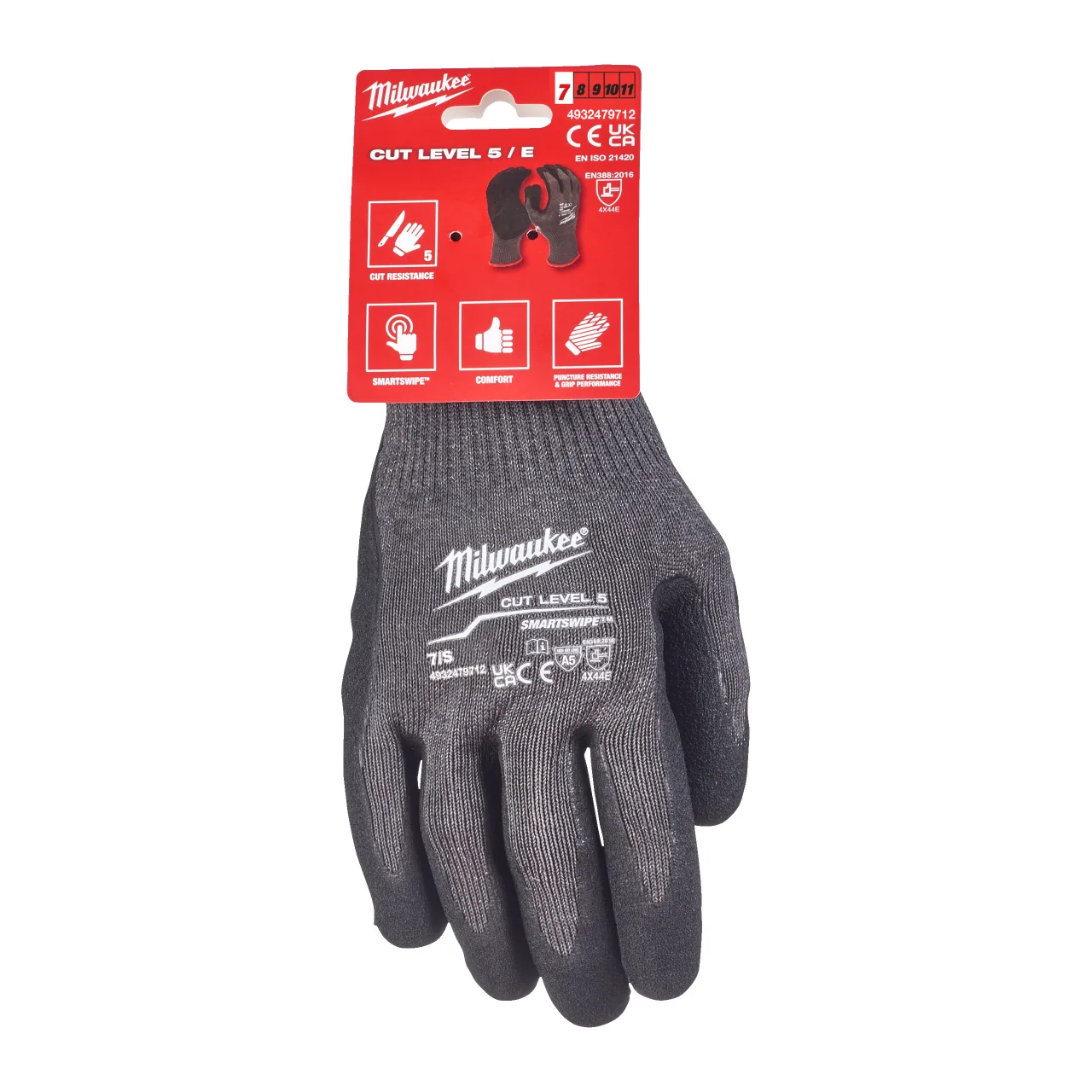 Gants Haute-visibilité Anti-coupure 5/E - 7/S - 1 PAIRE Hi-Vis Cut E Gloves