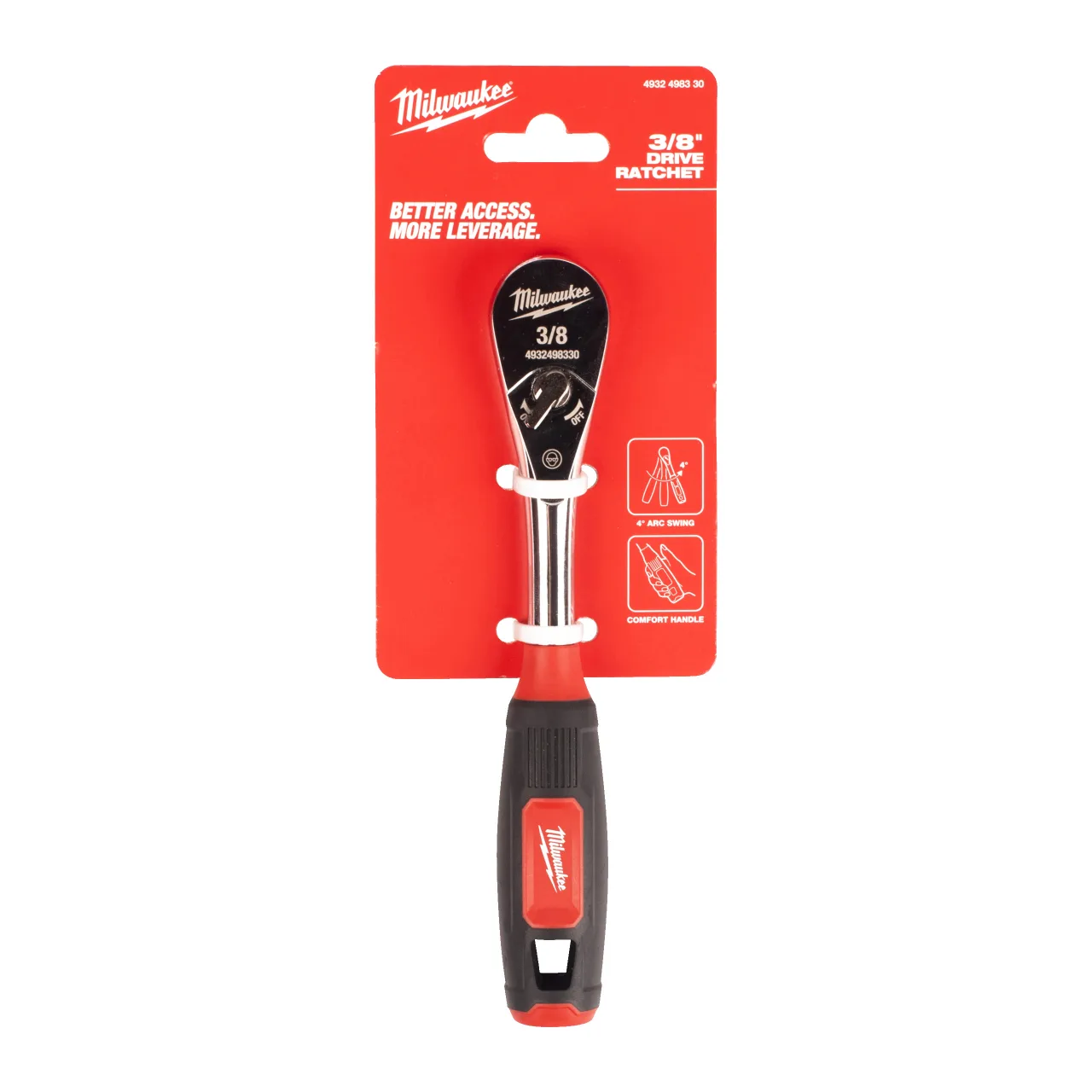 Cliquet 3/8" poignée confort 3/8'' Ratchet with Comfort Grip