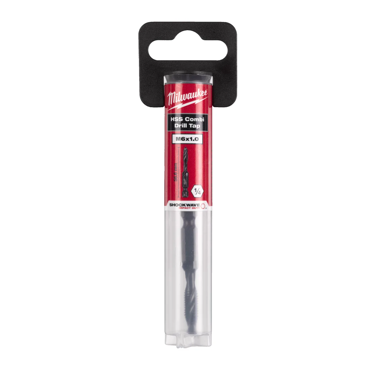HSS-G 1/4" M6x57mm - 1 pièce HSS G Combi Drill Tap
