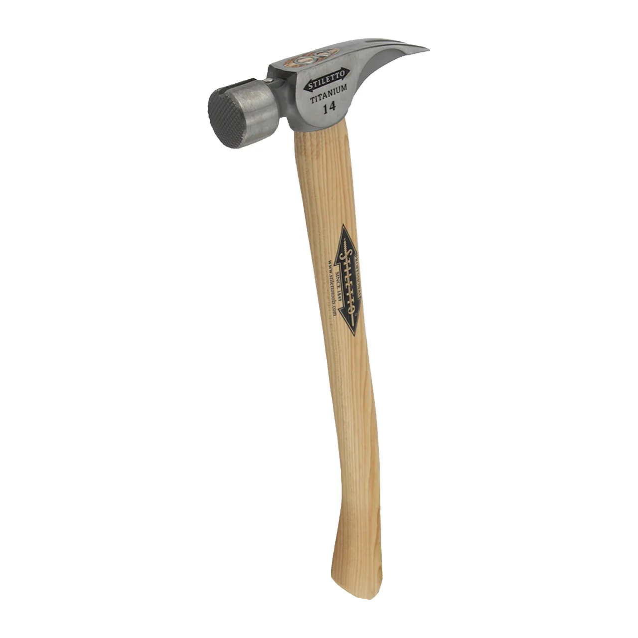 Ti 14MC-H18 Stiletto Hammers with wood handles
