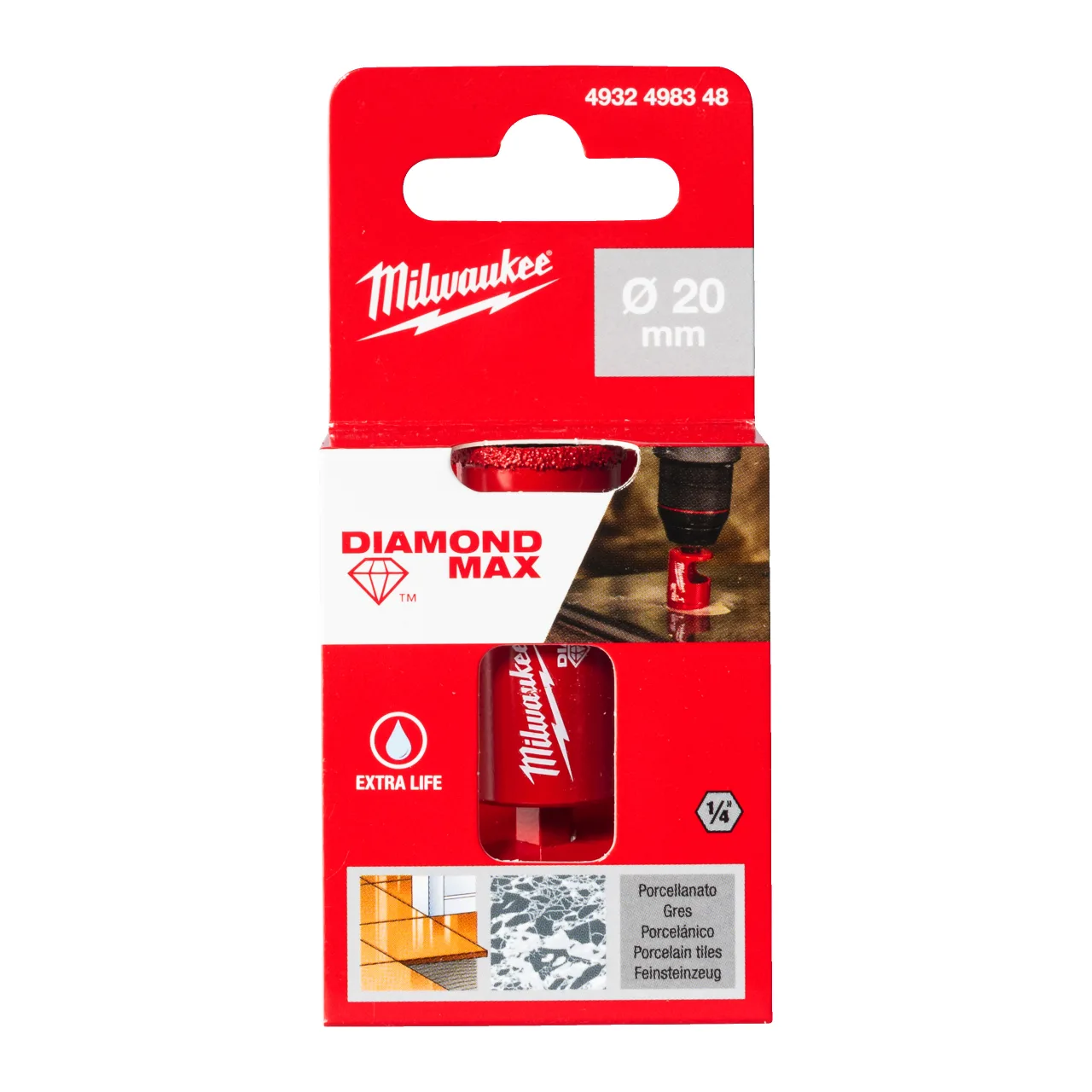 FORET DIAMANT GEN III 20MM (X1) Diamond Max wet drill bits