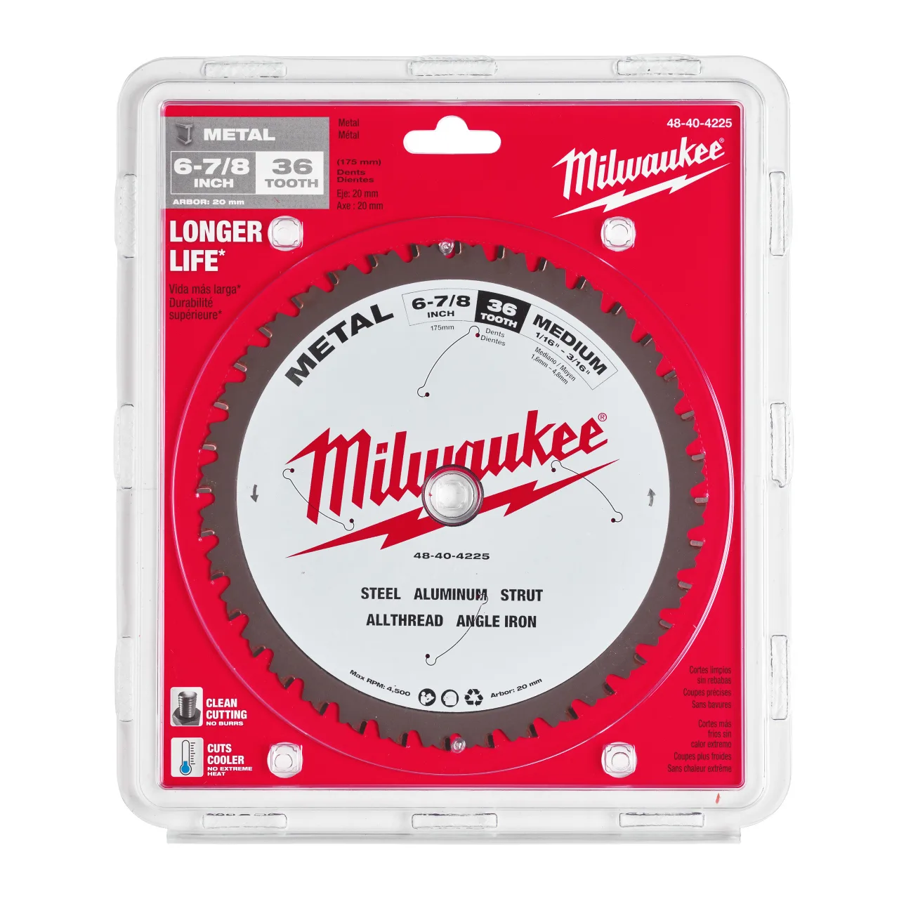 CSB P M 174x20x1.65 x60 Circular saw blades for metal