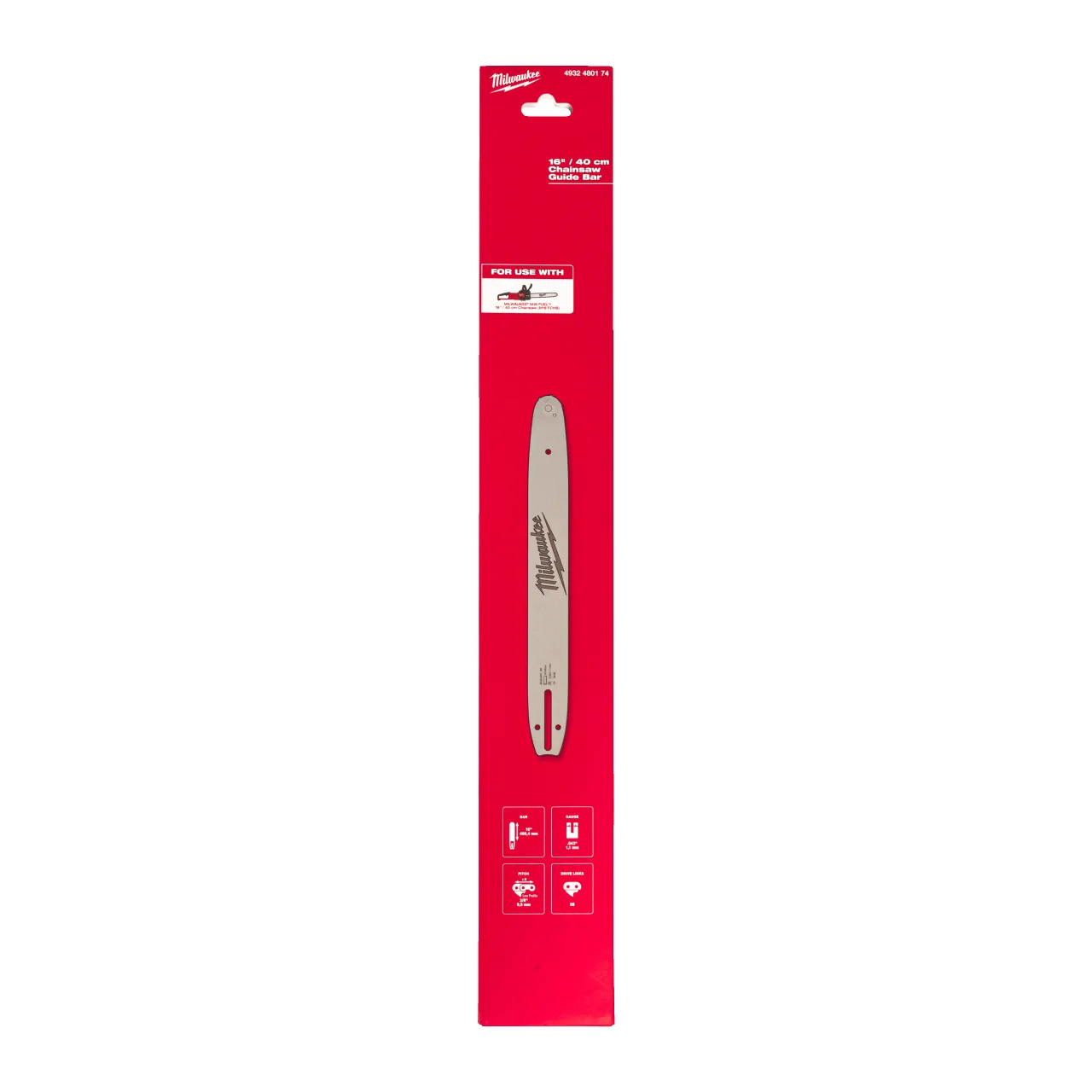 Guide-chaîne 40 cm pour M18 FCHS Chainsaw Guide Bars