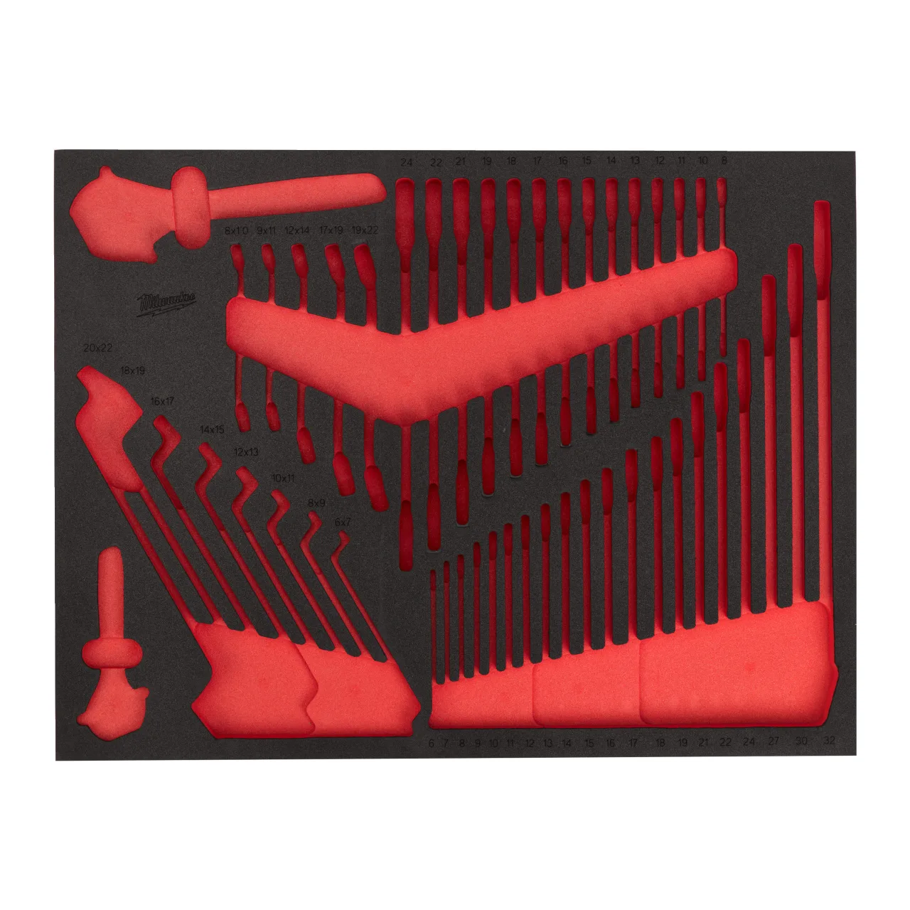 Module vide servante clés 49 pcs Spanners Set Foam Insert