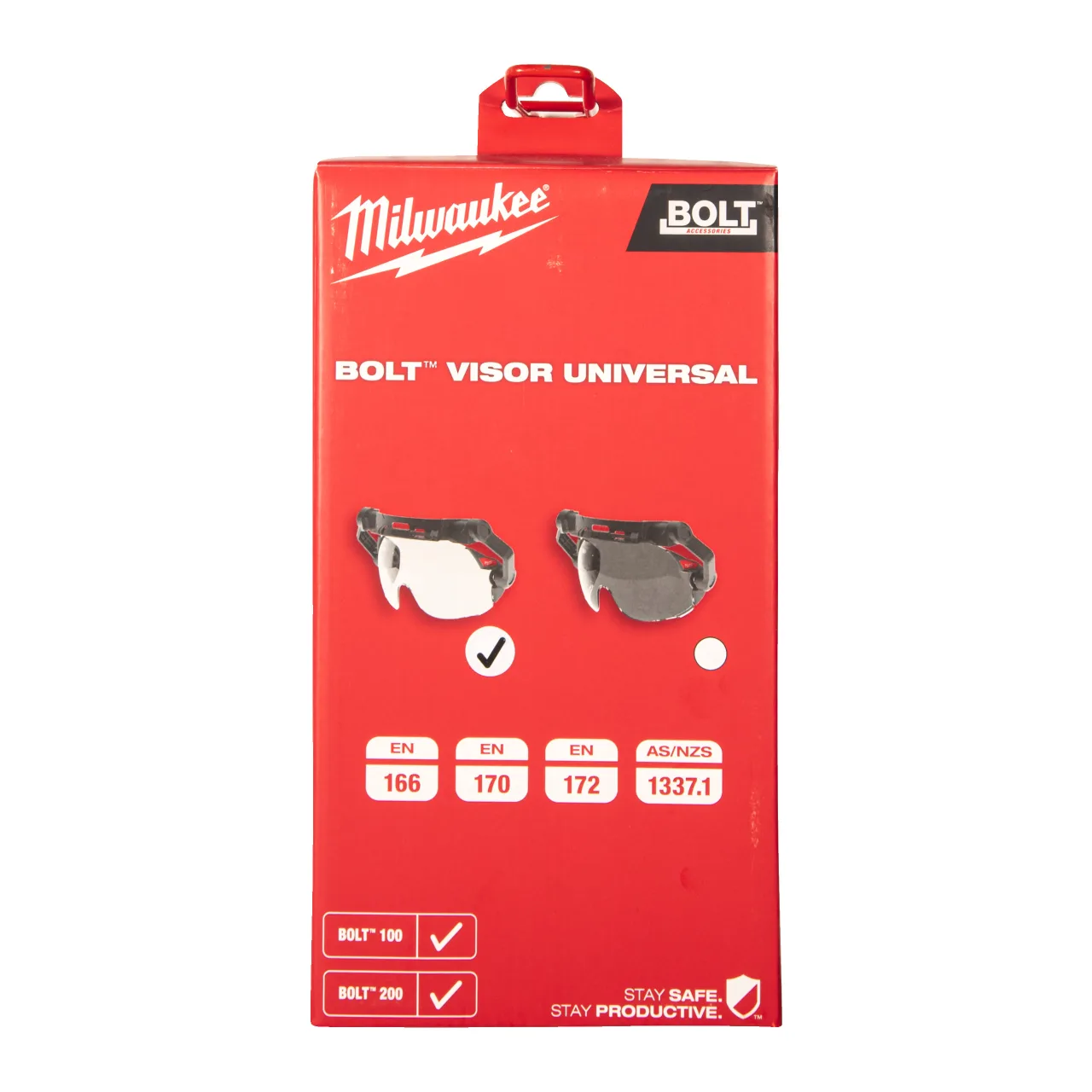 Sur-lunette claire universelle BOLT™ (Bolt200 & Bolt100) BOLT™ Visor