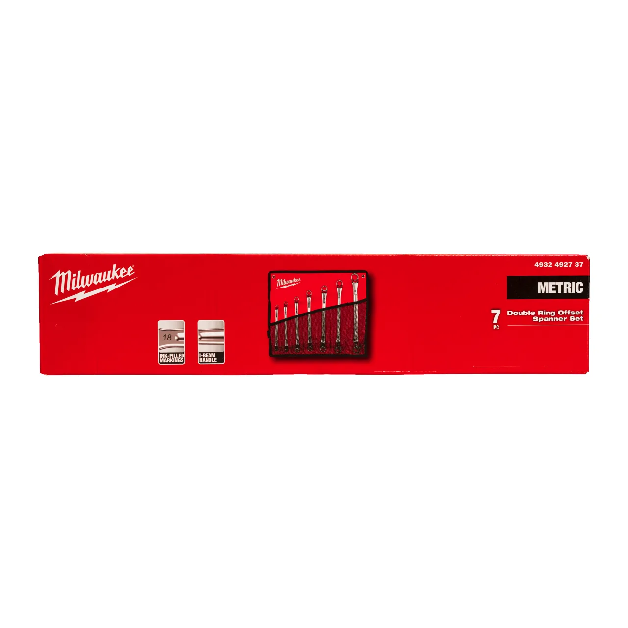 Sets clés à oeil 7 pcs Double Ring Offset Spanner Sets