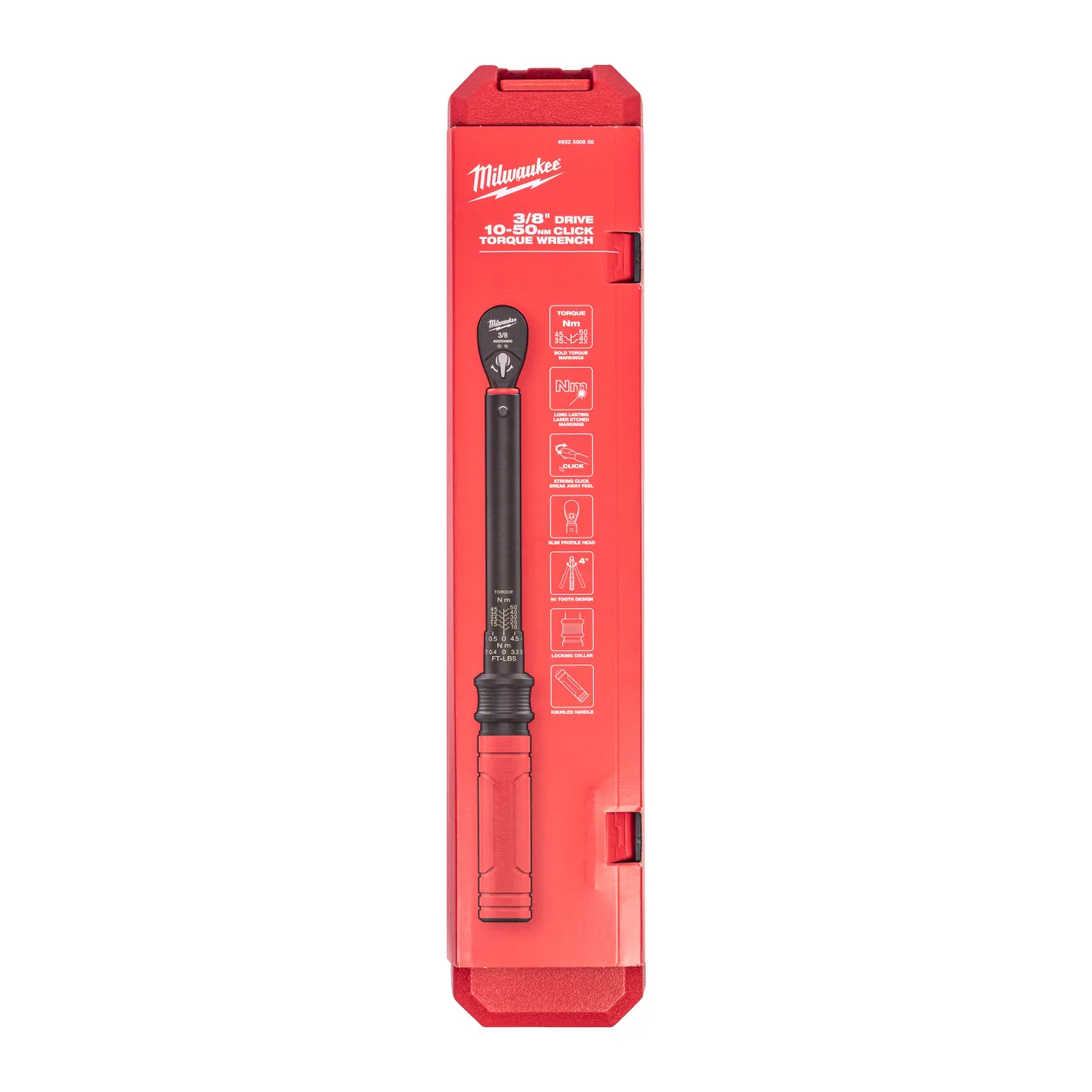 Clé dynamométrique à déclenchement 3/8" – 10-50 Nm 3/8in Drive Click Torque Wrench
