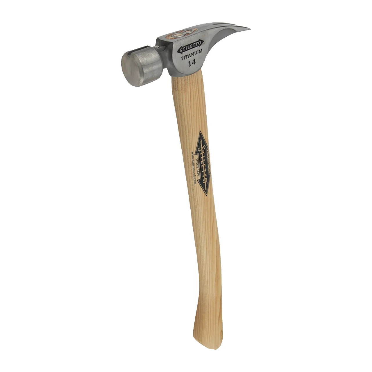 Ti 14SC-H18 Stiletto Hammers with wood handles