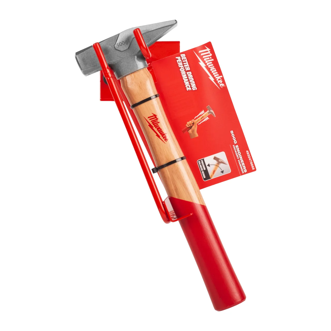 Marteau rivoir manche bois 500 g Engineers Hammer