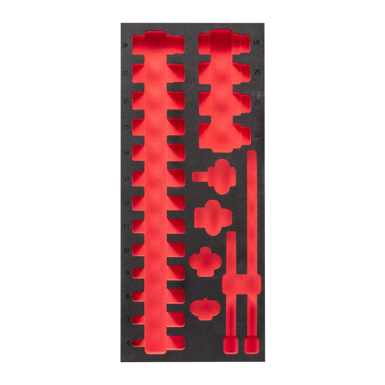 Module douille longue 3/8". Taille 417 x 177 mm SHOCKWAVE™ IMPACT DUTY IMPACT SOCKETS