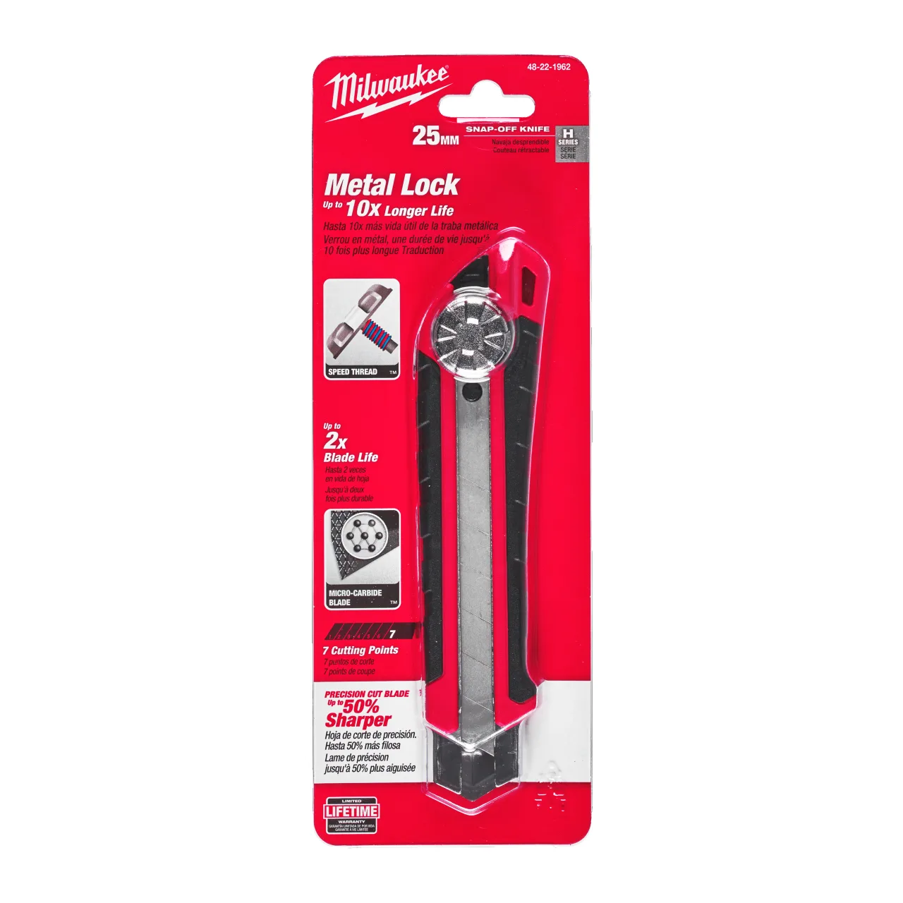 Cutter à lames sécables 25 mm Snap knives