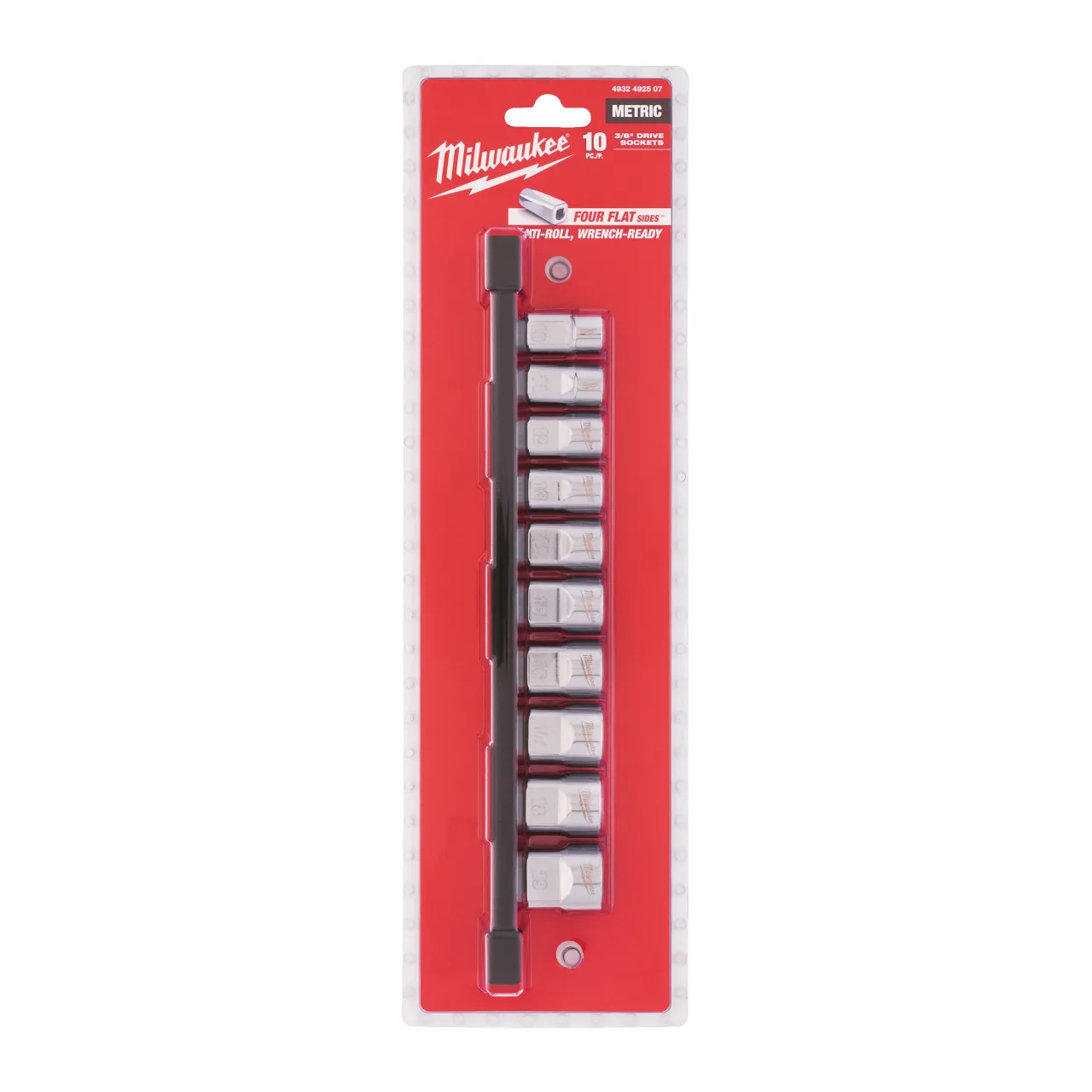 Set de douille 6 pans⅜″ 10 pièces 3/8" Drive Chrome Socket Sets