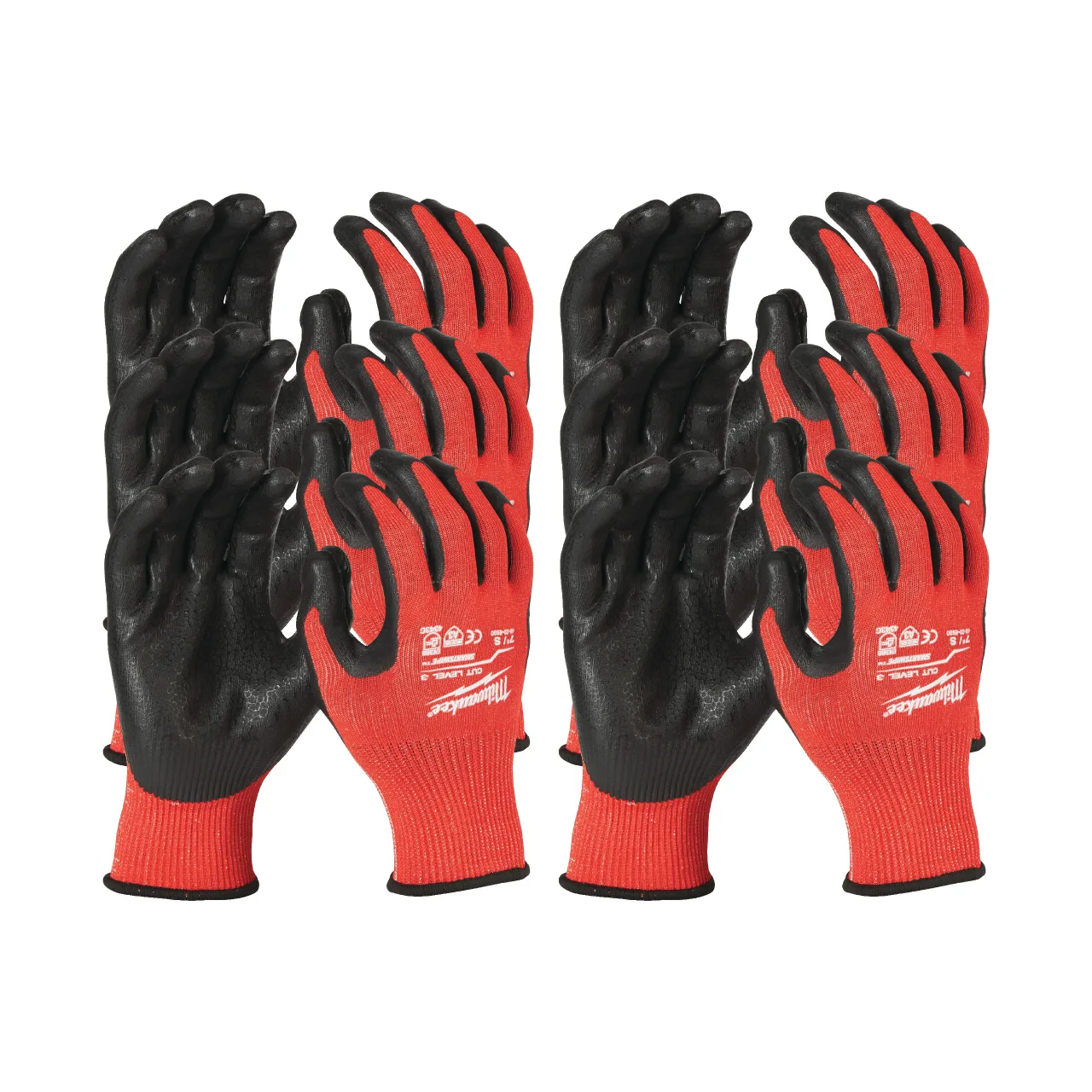 Gants Anti Coupure Niveau 3/C - M/8 - Pack 12 Pcs Cut C Gloves