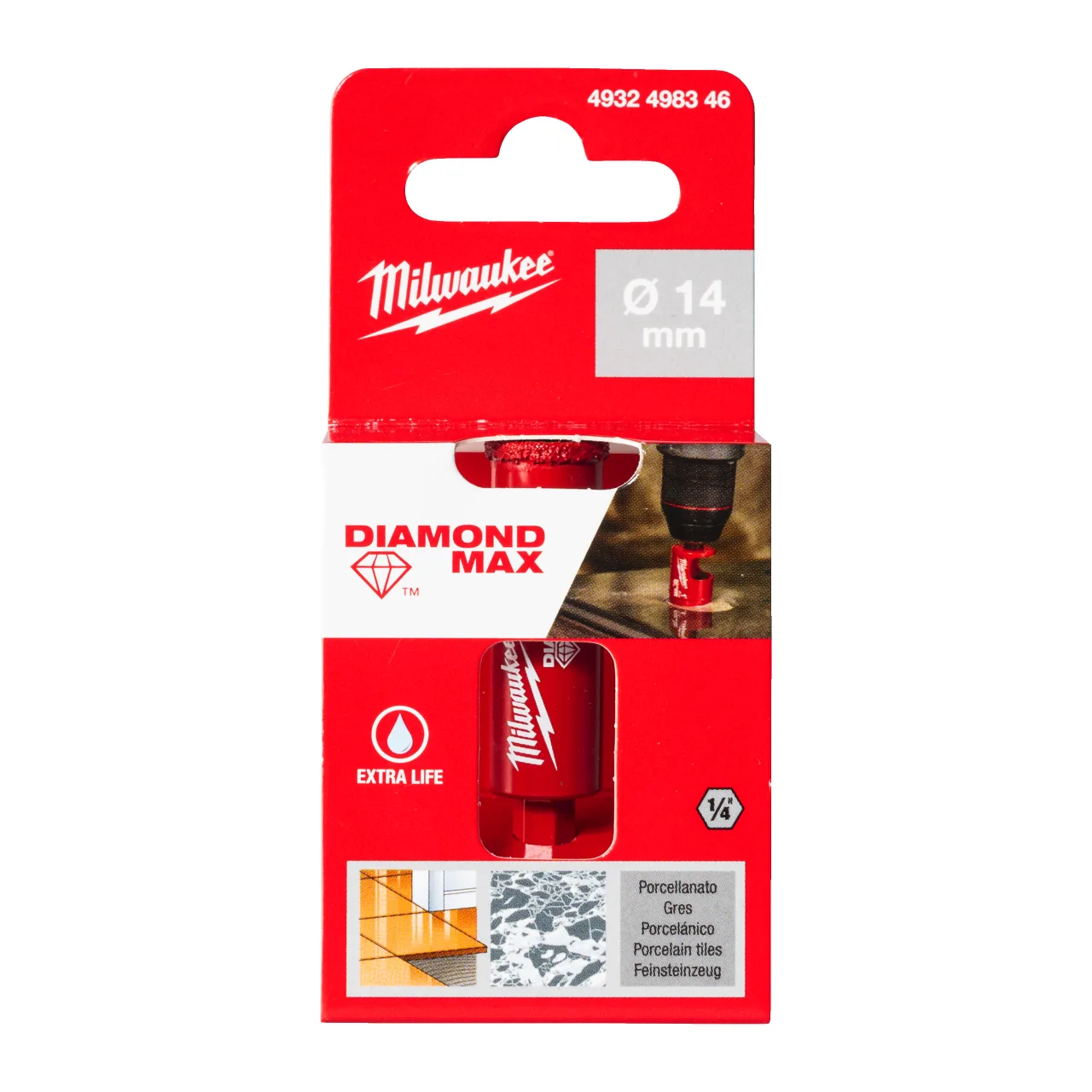 FORET DIAMANT GEN III 14MM (X1) Diamond Max wet drill bits