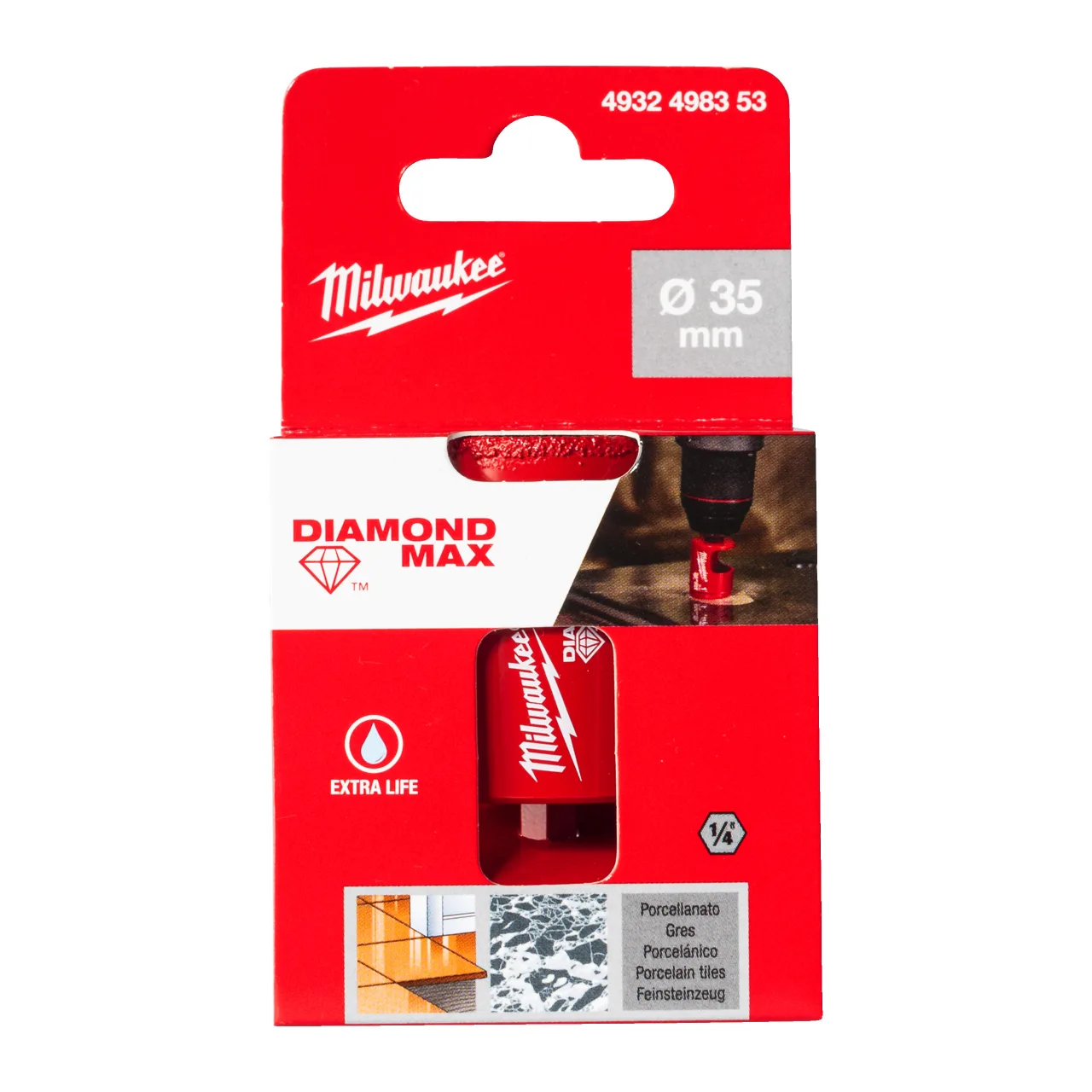 FORET DIAMANT GEN III 35MM (X1) Diamond Max wet drill bits