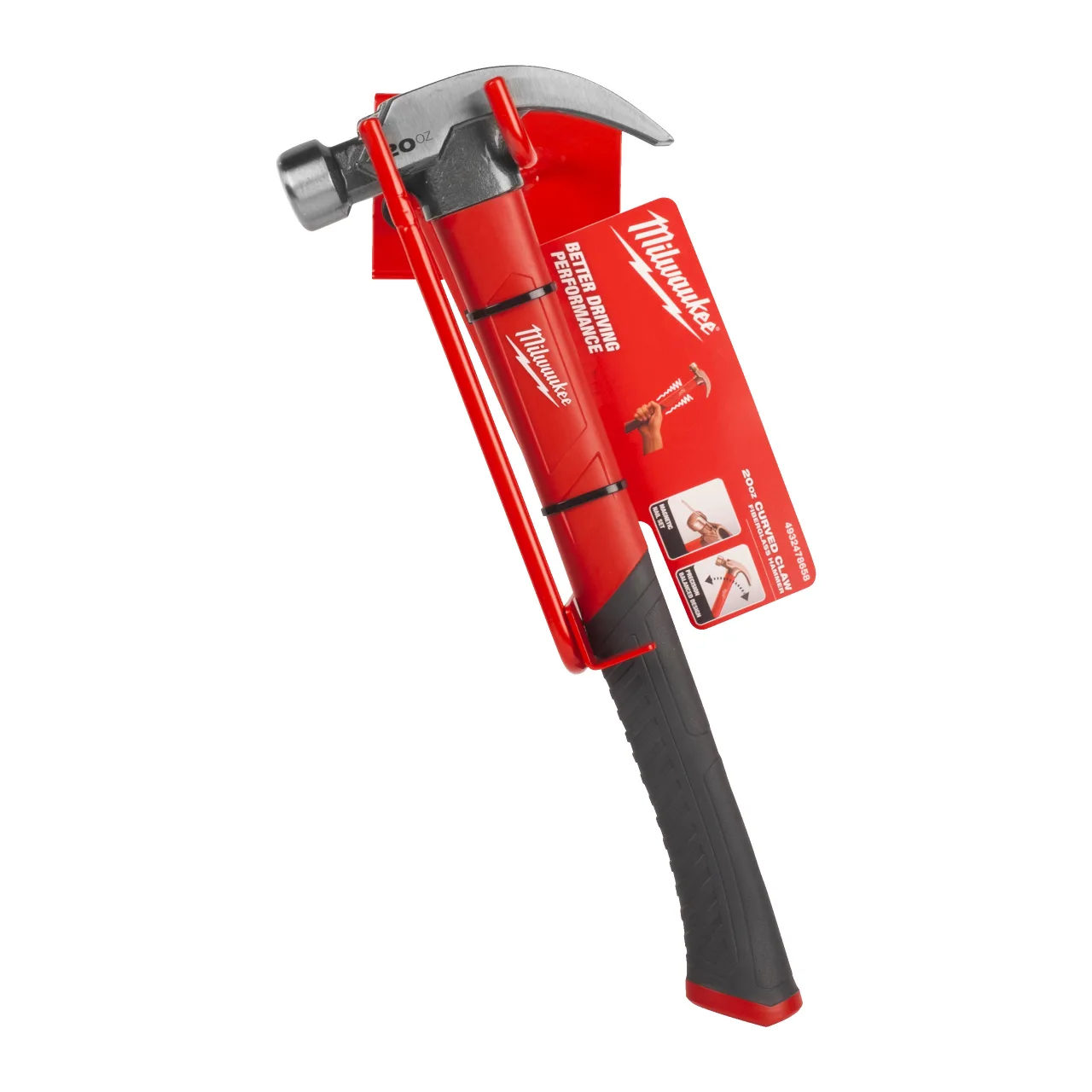 Marteau à griffes courbes en fibre de verre de 570g Fiberglass Claw Hammer